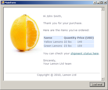 Mail.dll screenshot