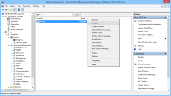 MailEnable Professional screenshot
