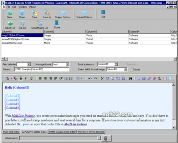 Mailing List Express screenshot 3