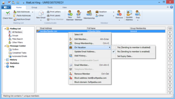 MailList King screenshot