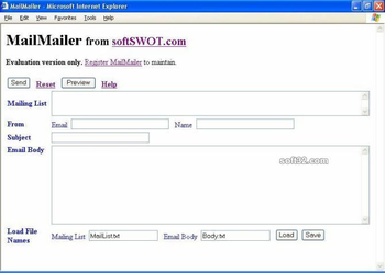 MailMailer screenshot 2