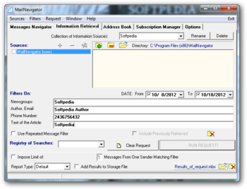 MailNavigator screenshot 2