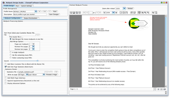 Mailpack Design Studio screenshot
