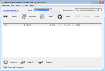 MailPeek screenshot