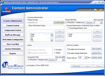 MailScan for Lotus Notes screenshot