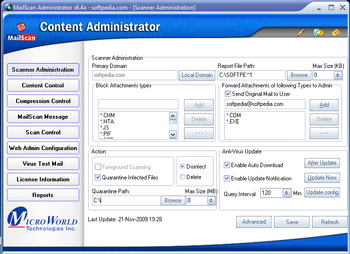 MailScan for Mail Server screenshot
