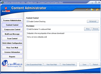 MailScan for Mail Server screenshot 2
