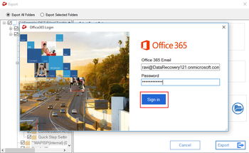 MailsDaddy OST to Office 365 Migration Tool screenshot