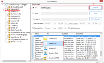 MailsDaddy OST to PST Converter screenshot 3