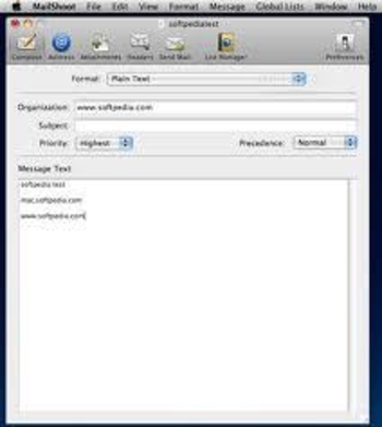 MailShoot screenshot