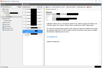 MailStore Home screenshot 2