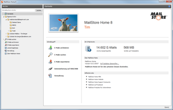 MailStore Home screenshot