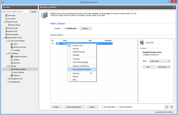 MailStore Server screenshot 11