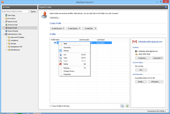 MailStore Server screenshot 5