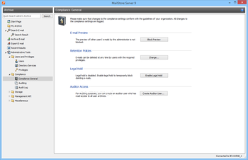 MailStore Server screenshot 9