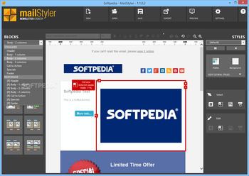 MailStyler Newsletter Creator screenshot 3