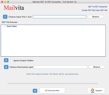 Mailvita OST to PST Converter screenshot 2