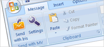 Mailvivo Oulook Plug-in screenshot