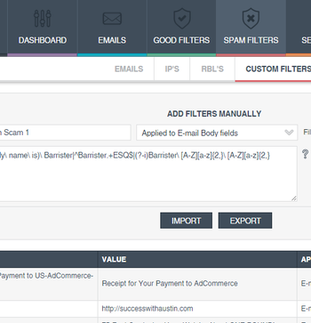 MailWasher Enterprise Server screenshot