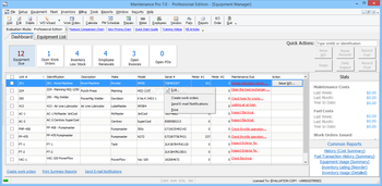 Maintenance Pro screenshot