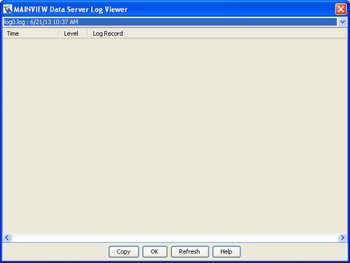 MAINVIEW DataServer screenshot