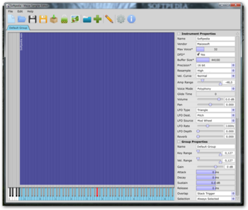 Maize Sampler Editor screenshot