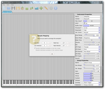 Maize Sampler Editor screenshot 2