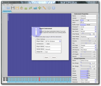 Maize Sampler Editor screenshot 3