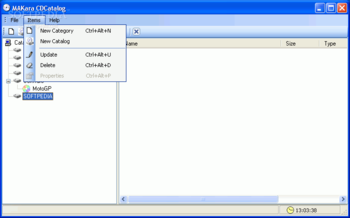MAKara CDCatalog screenshot 2