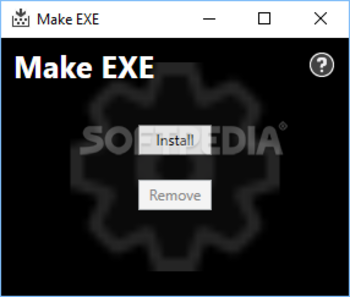 Make-EXE screenshot 3
