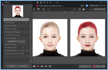 MakeupDirector screenshot 2