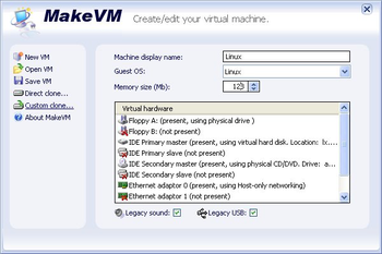 MakeVM screenshot 3