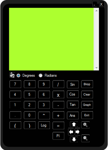 Maksuta Graphing Calculator screenshot