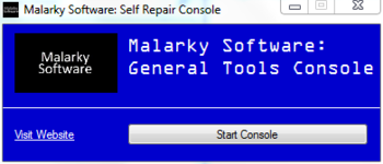 Malarky Software General Tools Console screenshot