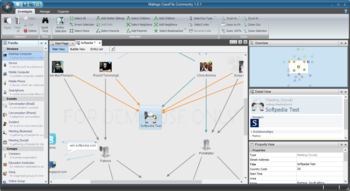 Maltego CaseFile Community screenshot