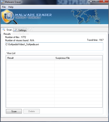 Malware Eraser screenshot