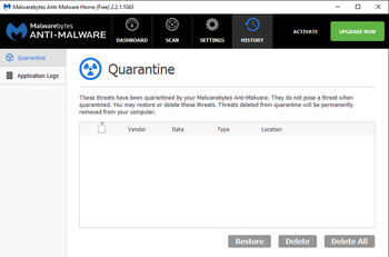 Malwarebytes Anti-Malware screenshot 2