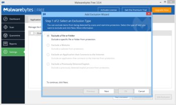 Malwarebytes screenshot 8