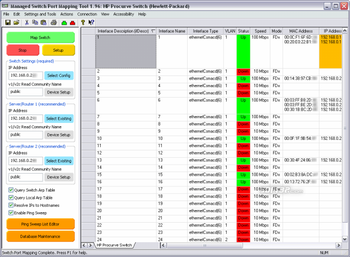 Managed Switch Port Mapping Tool screenshot 2