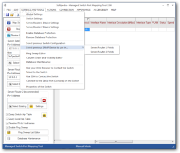 Managed Switch Port Mapping Tool screenshot 2