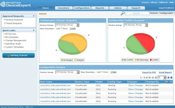ManageEngine DeviceExpert  screenshot