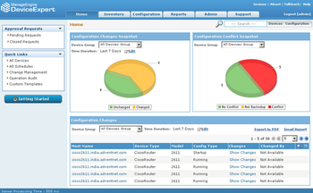 ManageEngine DeviceExpert(Network Configuration Management) screenshot