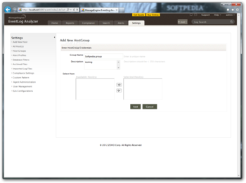 ManageEngine EventLog Analyzer screenshot 6