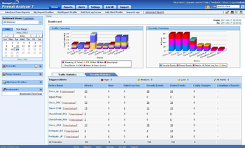 ManageEngine Firewall Analyzer screenshot