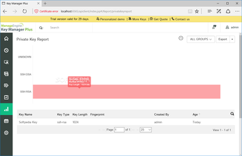 ManageEngine Key Manager Plus screenshot 10