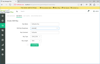 ManageEngine Key Manager Plus screenshot 5