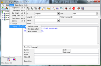 ManageEngine MibBrowser Free Tool screenshot 2