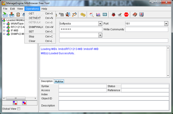 ManageEngine MibBrowser Free Tool screenshot 3