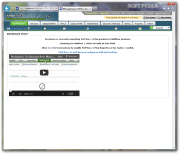 ManageEngine NetFlow Analyzer screenshot