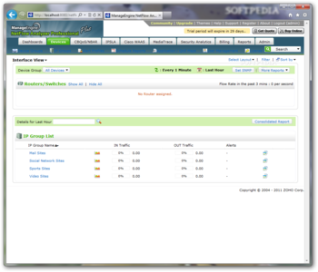 ManageEngine NetFlow Analyzer screenshot 2